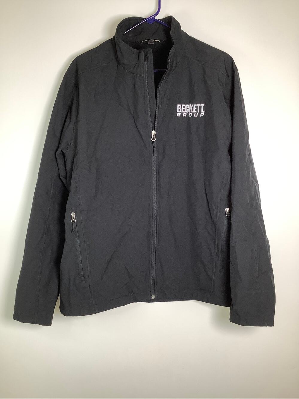 Port Authority Men's XL "Beckett Group" Branded Core Soft Shell Jacket HR11-12
